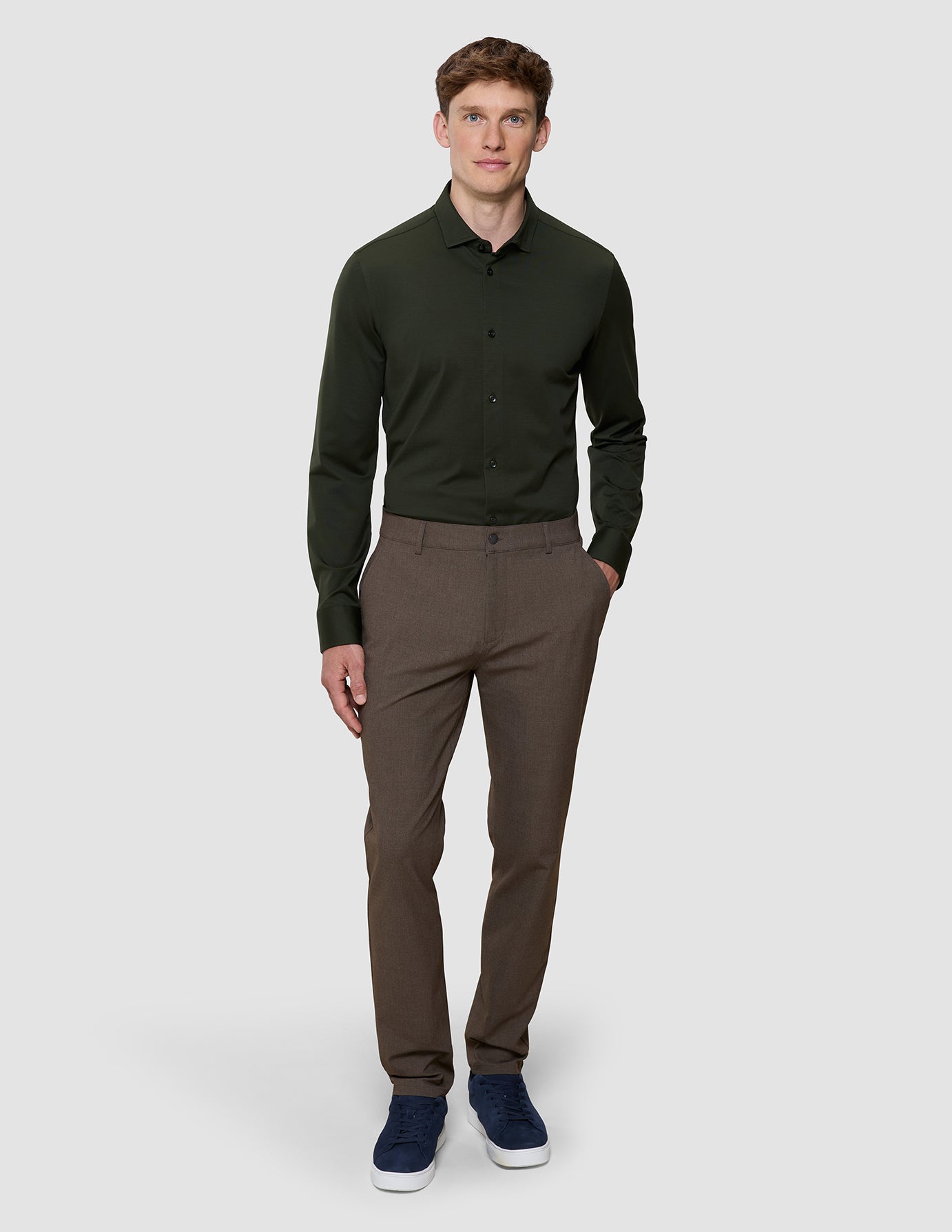 Classic Shirt Green Night Regular